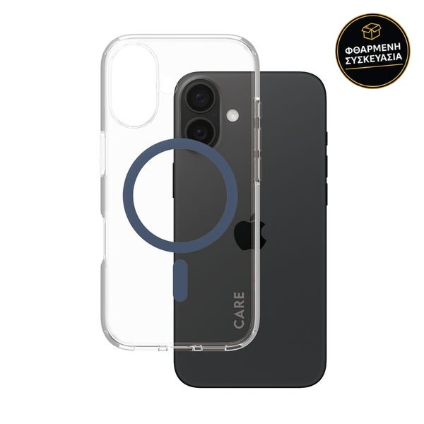 CARE by PanzerGlass iPhone 16 Flagship Urban Compat Magsafe Blue 1 · φθαρμένη συσκευασία
