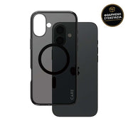 CARE by PanzerGlass iPhone 16 Plus Flagship Smokey Magsafe Black 1