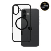 CARE by PanzerGlass iPhone 16 Plus Flagship Urban Compat Magsafe Black Frame 1