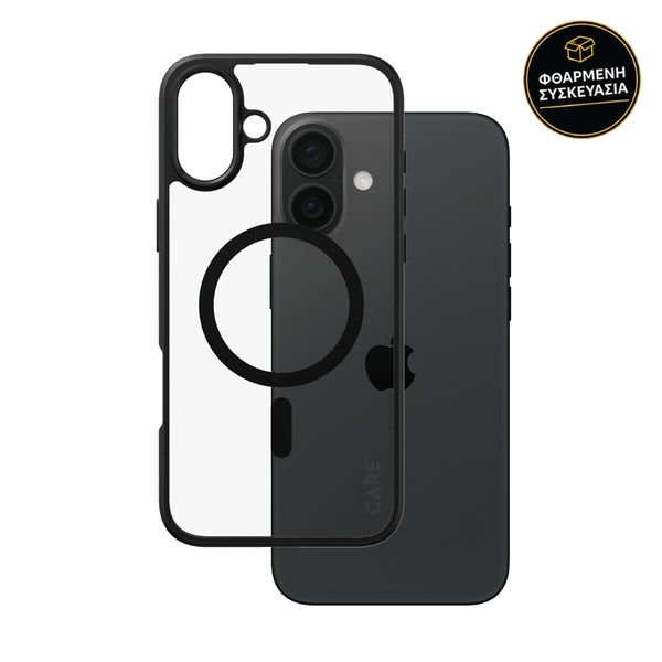 CARE by PanzerGlass iPhone 16 Plus Flagship Urban Compat Magsafe Black Frame 1 · φθαρμένη συσκευασία
