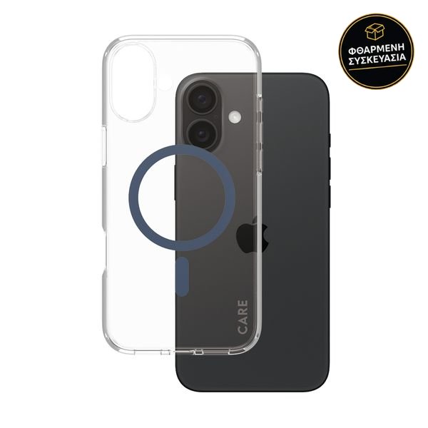 CARE by PanzerGlass iPhone 16 PLus Flagship Urban Compat Magsafe Blue 1 · φθαρμένη συσκευασία