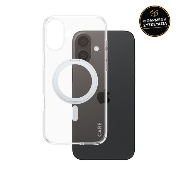 CARE by PanzerGlass iPhone 16 Plus Kickstand Magsafe Silver