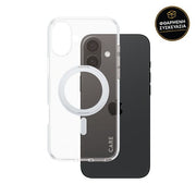 CARE by PanzerGlass iPhone 16 Plus Kickstand Magsafe Silver 1