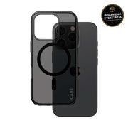 CARE by PanzerGlass iPhone 16 Pro Flagship Smokey Magsafe Black 1