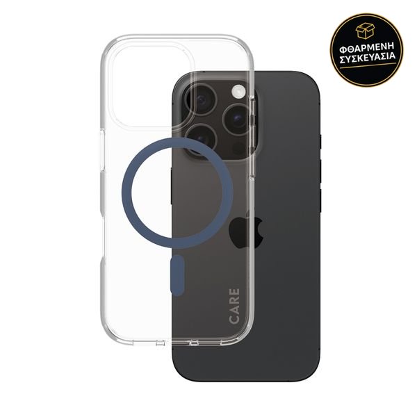CARE by PanzerGlass iPhone 16 Pro Flagship Urban Compat Magsafe Blue 1 · φθαρμένη συσκευασία