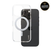 CARE by PanzerGlass iPhone 16 Pro Kickstand Magsafe Silver 1