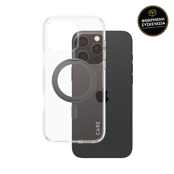 CARE by PanzerGlass iPhone Pro Max Kickstand Black