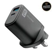 Cellular Line Dual GaN USB-C 45W Black UK 1