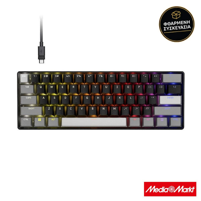 Corsair Clipper Pro Mini 60 Hall Effect Black · φθαρμένη συσκευασία