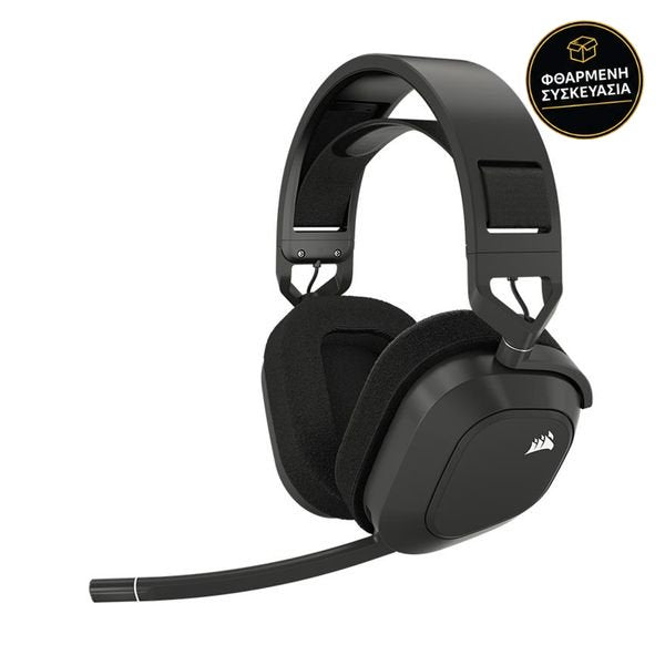 Corsair HS80 Max RGB Wireless Carbon 1 · φθαρμένη συσκευασία