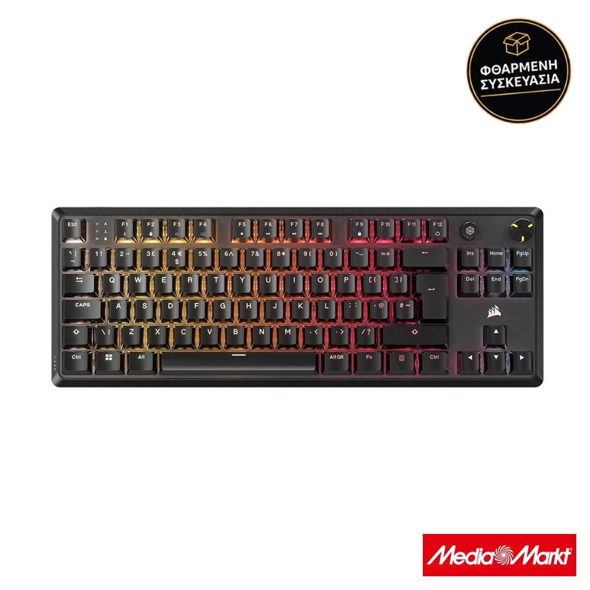 Corsair K70 Core TKL RGB MLX Red v2 Linear Wired