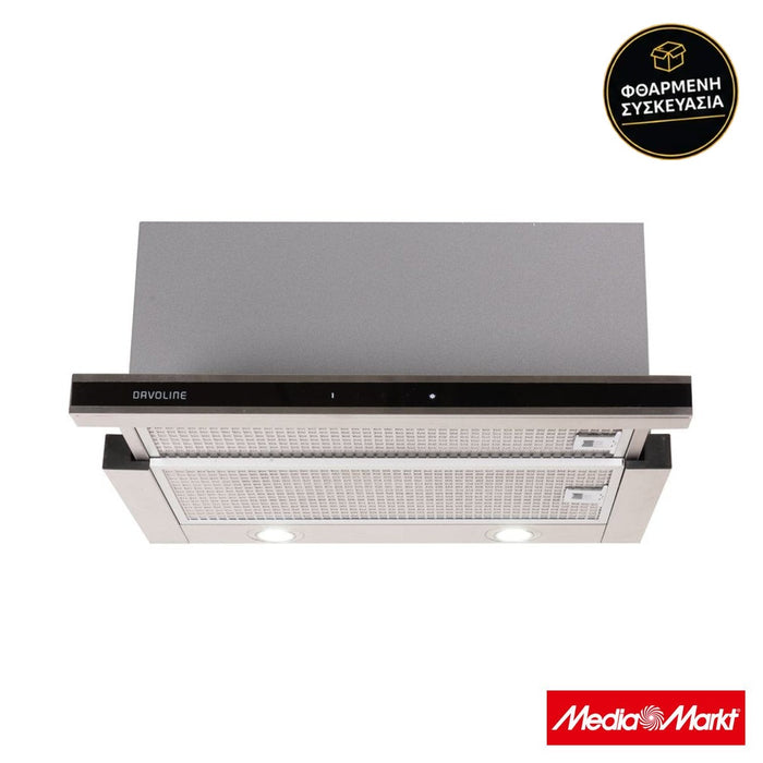 Davoline Delos Pro 60cm GR-IX Inox · φθαρμένη συσκευασία