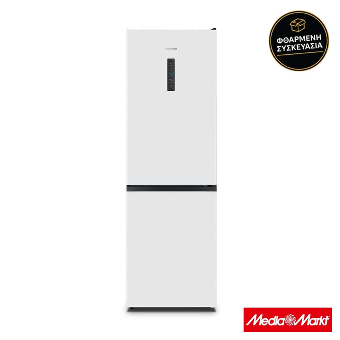 Hisense RB395N4BWE White · φθαρμένη συσκευασία