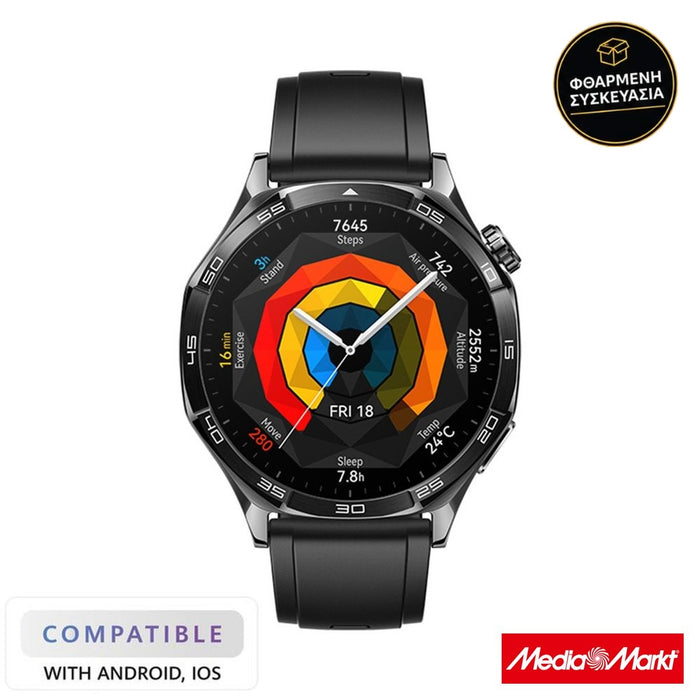 Huawei WATCH GT 5 Black · φθαρμένη συσκευασία