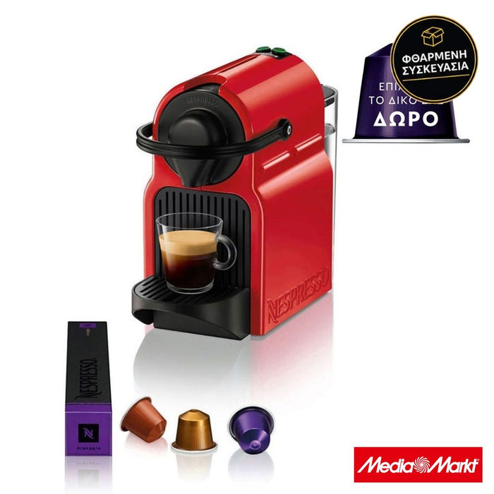 Krups Nespresso® XN1005S Inissia Ruby Red Original · φθαρμένη συσκευασία