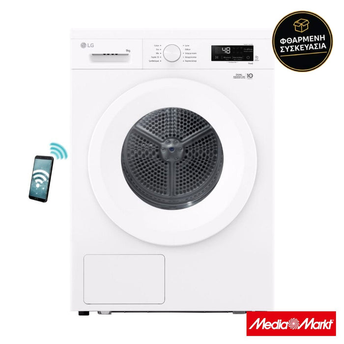 LG RHX1009NWH 9Kg · φθαρμένη συσκευασία