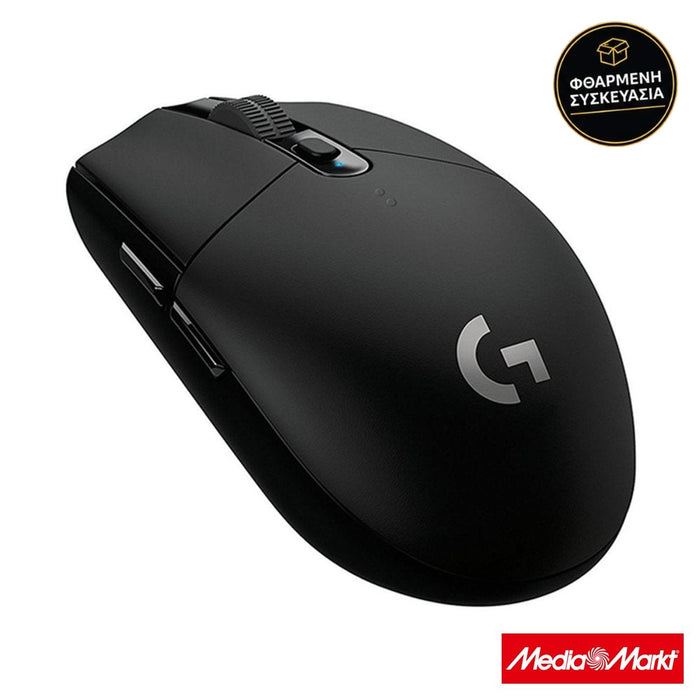 Logitech G305 Hero Lightspeed Wireless Black · φθαρμένη συσκευασία