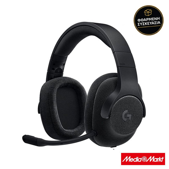 Logitech G433 7.1 Surround Trip · φθαρμένη συσκευασία