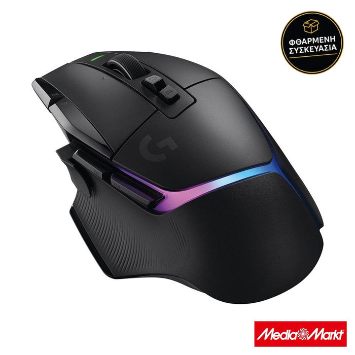 Logitech G502 X PLUS Black · φθαρμένη συσκευασία