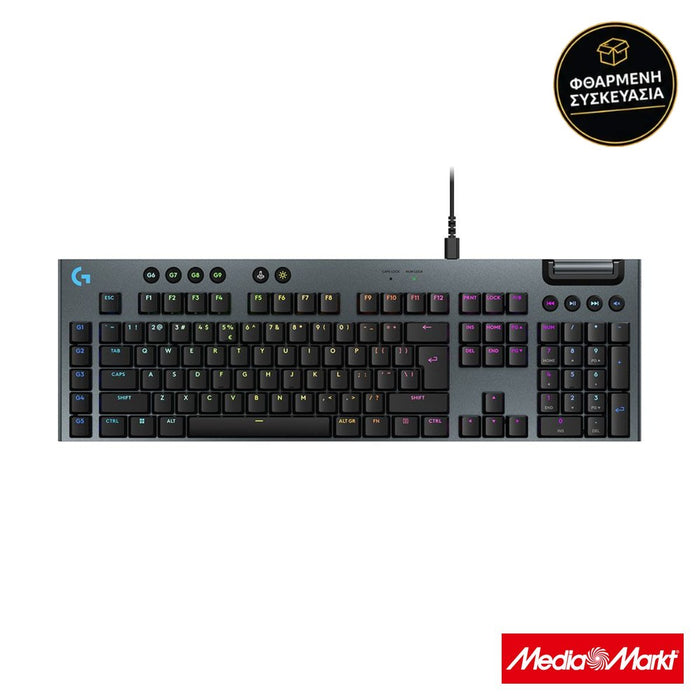Logitech G915 X Tactile Black Gaming · φθαρμένη συσκευασία