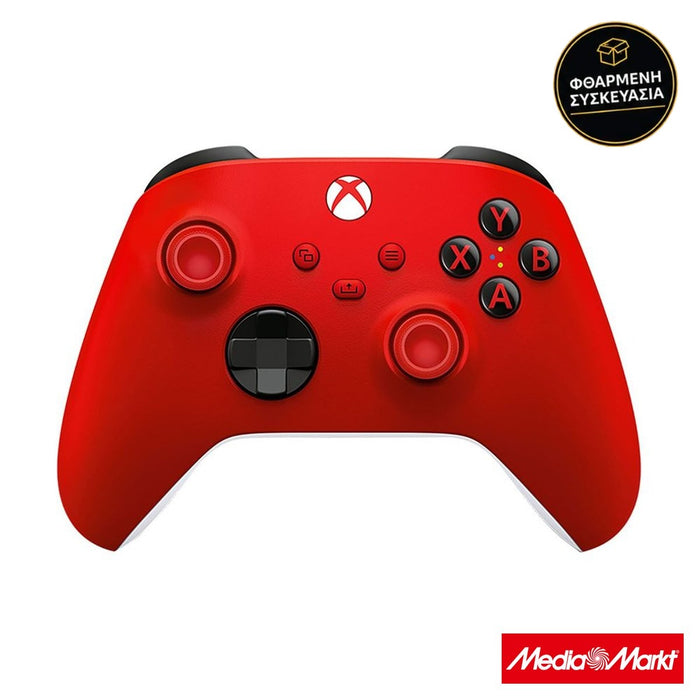 Microsoft Xbox Pulse Red Wireless · φθαρμένη συσκευασία