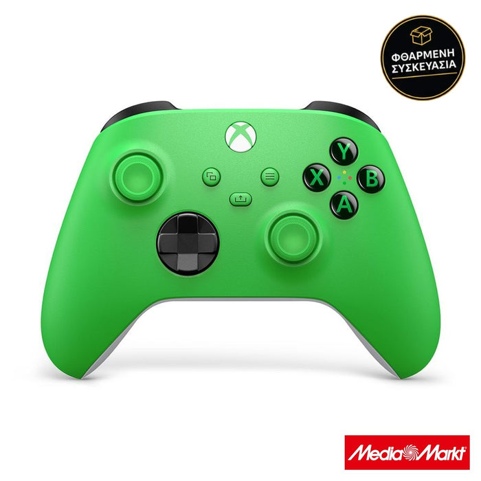 Microsoft Xbox Velocity Green Wireless · φθαρμένη συσκευασία