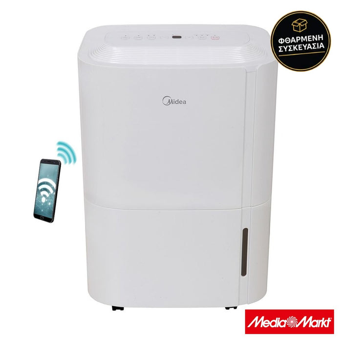Midea MDDF-20DEN7 με WiFi 20lt/24h · φθαρμένη συσκευασία
