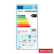 Samsung DV90DG52A0ABLE 9Kg 7