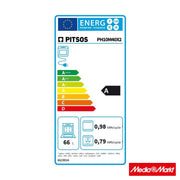 Pitsos PH10M40X2 Inox Φούρνος & Family CRE645S06 Κεραμική Εστία 2