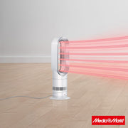 Dyson AM09 Hot + Cool Jet Focus White/Silver Ανεμιστήρας - 4