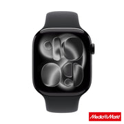 Apple Watch Series 11 GPS 46mm Jet Black Aluminium Case με Black Sport Band - M/L 2
