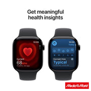 Apple Watch Series 11 GPS 46mm Jet Black Aluminium Case με Black Sport Band - M/L 5