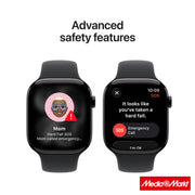 Apple Watch Series 11 GPS 46mm Jet Black Aluminium Case με Black Sport Band - M/L 6