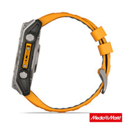 Garmin fēnix 8 51mm Sapphire Titanium with Spark Orange and Graphite 6