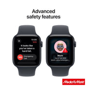 Apple Watch SE 3 GPS 40mm Midnight Aluminium Case Midnight με Sport Band S/M 7