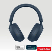Sony WH-1000XM5 Noise Cancelling Wireless Headphones Midnight Blue 11