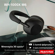 Sony WH-1000XM6 Flagship Noise Cancelling Wireless Over Ear Headphones Μαύρο 10