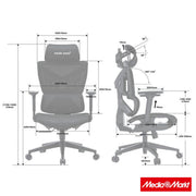 Anda Seat X-Air Mega XL Black 9