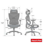 Anda Seat X-Air Mega XL Grey 6