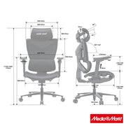 Anda Seat X-Air Pro XL Black 6