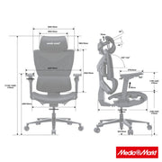 Anda Seat X-Air Pro XL Grey 6