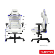 Anda Seat AD12XL Kaiser-II White 9