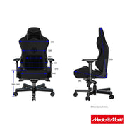 Anda Seat T-Pro II Black Fabric 10