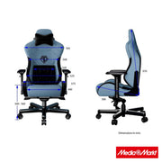 Anda Seat T-PRO II Blue Fabric 11