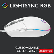 Logitech G102 LightSync White 3
