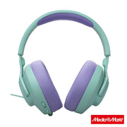 JBL Quantum 100Μ2 Over-Ear Wired Gaming Cyan 2