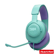 JBL Quantum 100Μ2 Over-Ear Wired Gaming Cyan 3