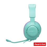 JBL Quantum 100Μ2 Over-Ear Wired Gaming Cyan 5