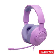 JBL Quantum 100Μ2 Over-Ear Wired Gaming Purple 4