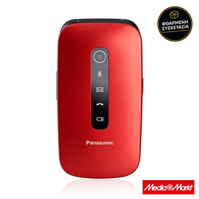 Panasonic KX-TU550 Red · φθαρμένη συσκευασία